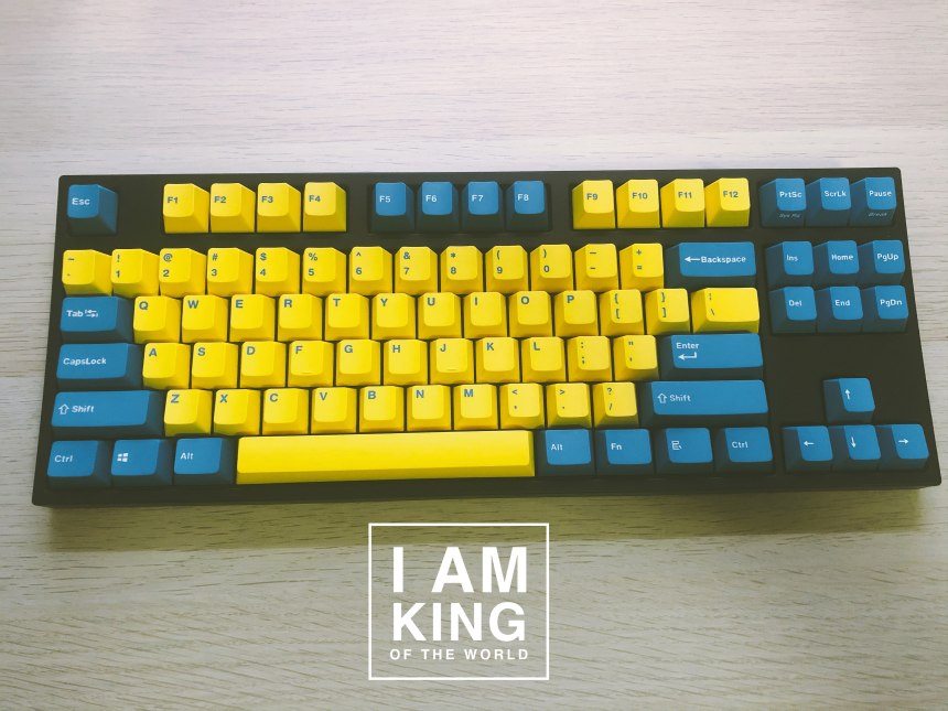 Leopold 利奥博德 FC750R 蓝金刚OE版 银轴87樱桃轴 PBT键帽